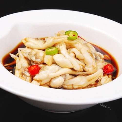 美味的爆炒蛏子