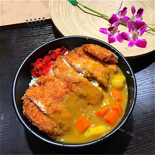 美味咖喱鸡排