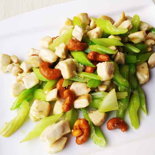 鸡丁炒米饭