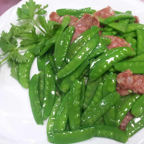 家常炒扁豆