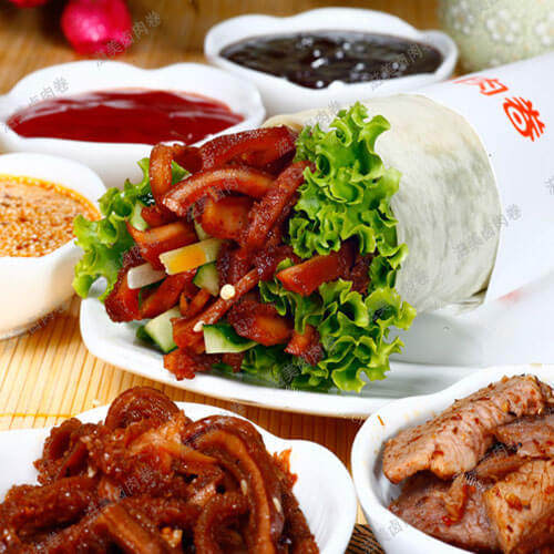 卤肉卷