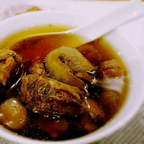 鹿茸红参炖羊肉