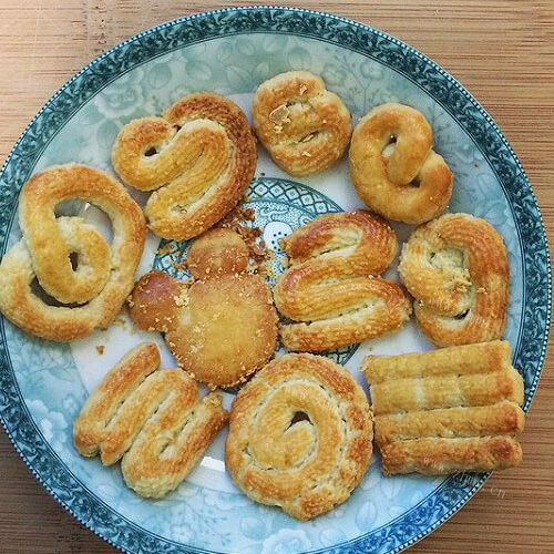 好吃的烤饼干