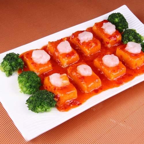 最爱的虾仁豆腐