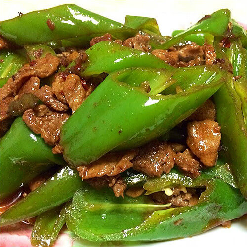 最香的辣椒炒肉片