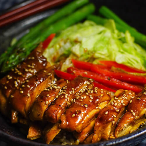 妈妈的照烧鸡肉饭