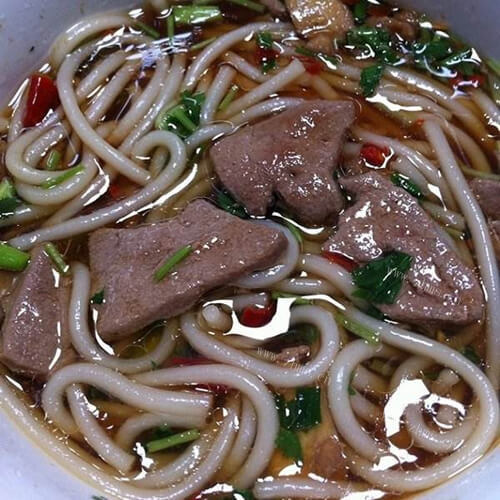 香喷喷的猪肝粉