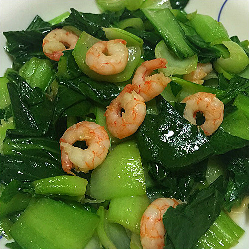 可口的海米油菜