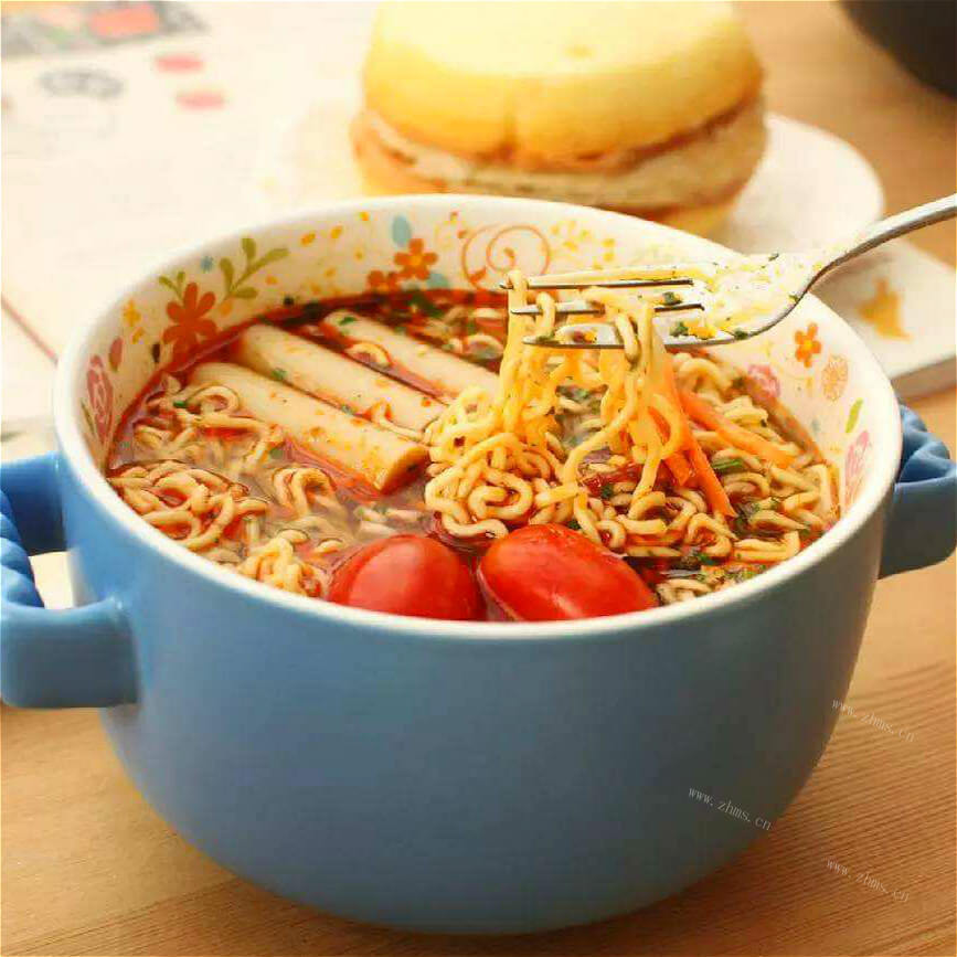 美味的上汤营养泡面