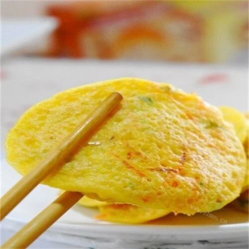 香甜嫩玉米饼