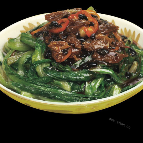 好吃的豆豉油麦菜