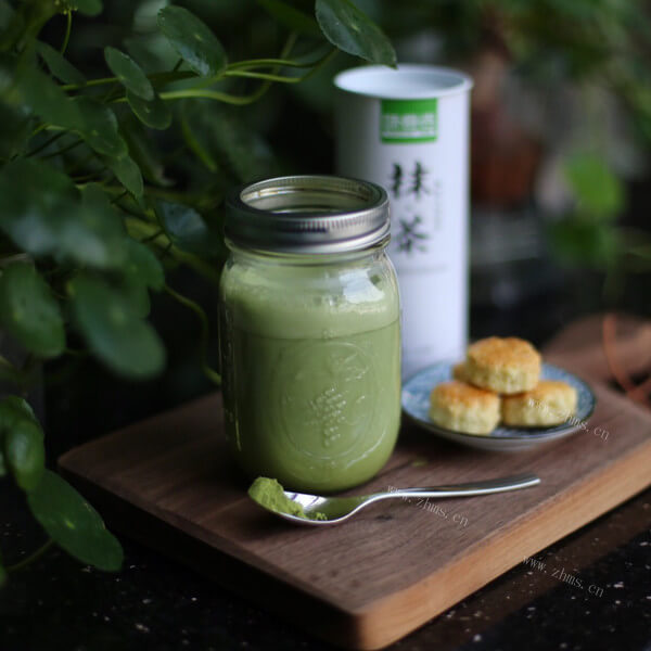抹茶豆浆奶茶