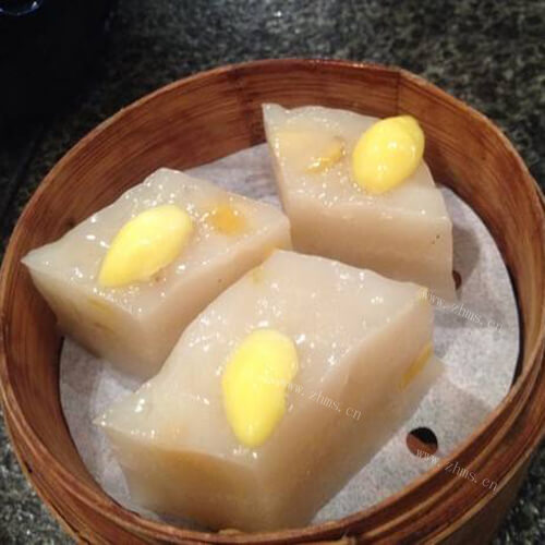 漂亮的水晶糕