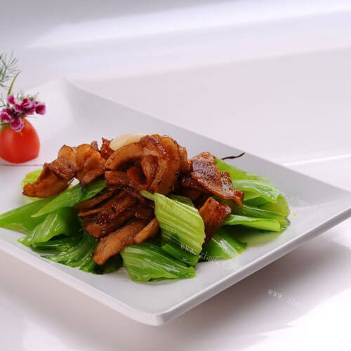 美味的大头菜炒肉