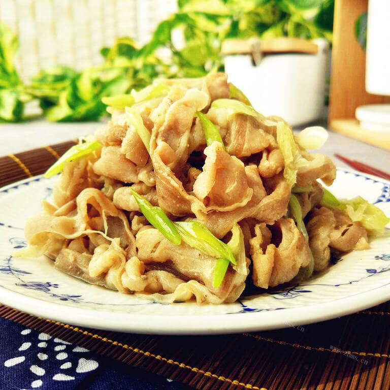 妈妈做的葱爆羊肉懒人版