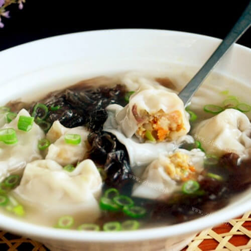 好吃的鲜虾牛肉馄饨