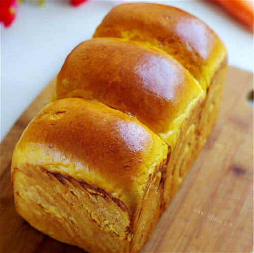 美味的面包机版红萝卜吐司