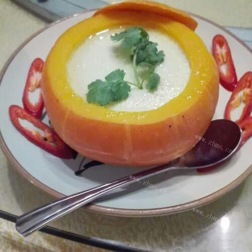 好吃的南瓜炖蛋