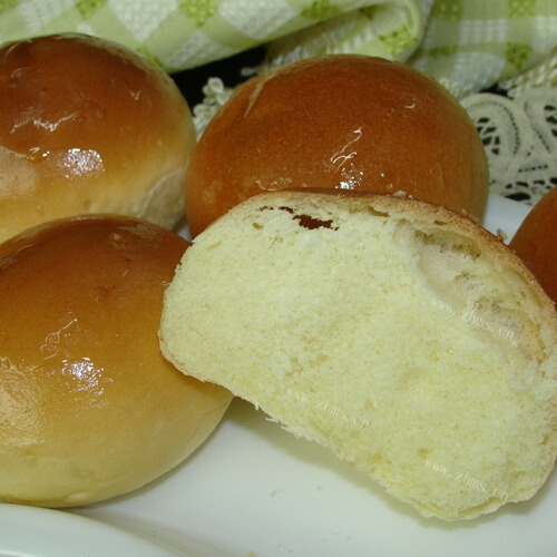 美味可口酥粒蜜豆小餐包