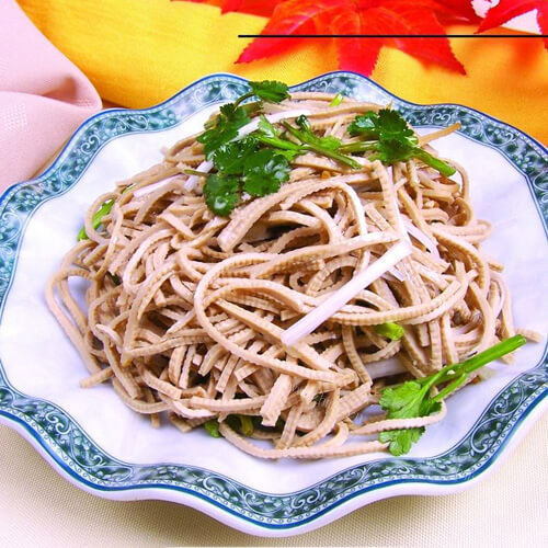 家常炒什锦豆腐丝