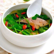 营养美味的黄瓜猪肝汤