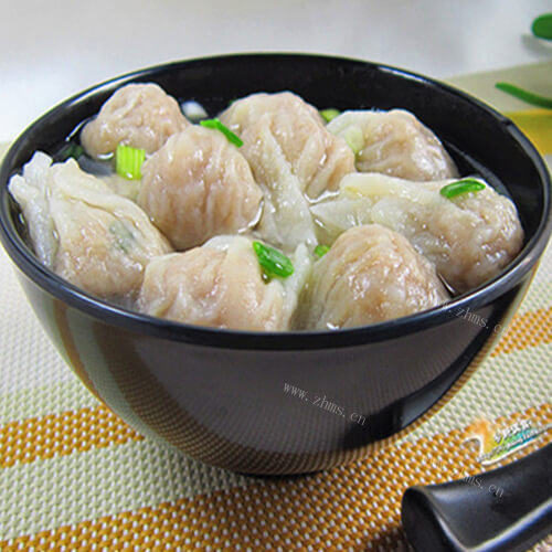 营养美味香菇猪肉混沌