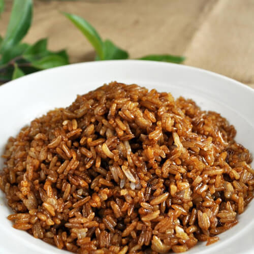 便捷的猪油拌饭