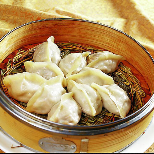 好吃的蒸饺