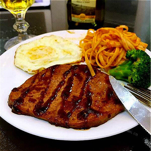 美味家庭牛排意面套餐