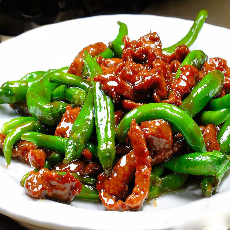 鲜美青椒牛肉