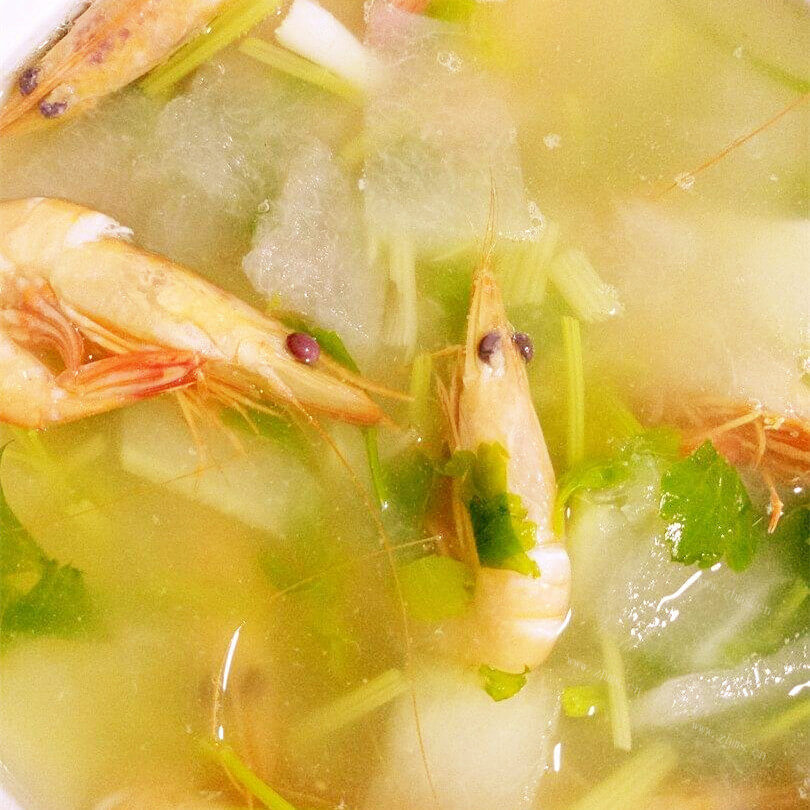 美味海虾偶遇冬瓜