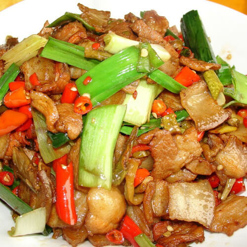 家常香干回锅肉