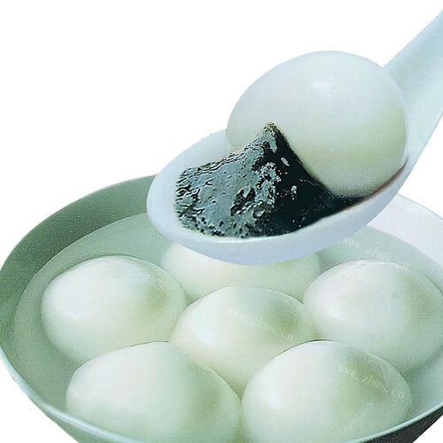 家常黑芝麻汤圆