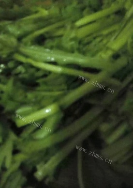 美味的豆泡蒿子秆做法图解1)