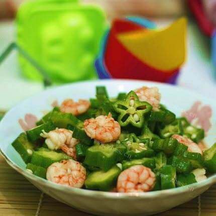 美味秋葵松饼 