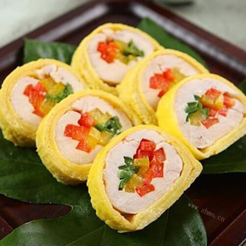 美味的蛋卷包饭
