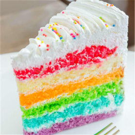 好看彩色蛋糕