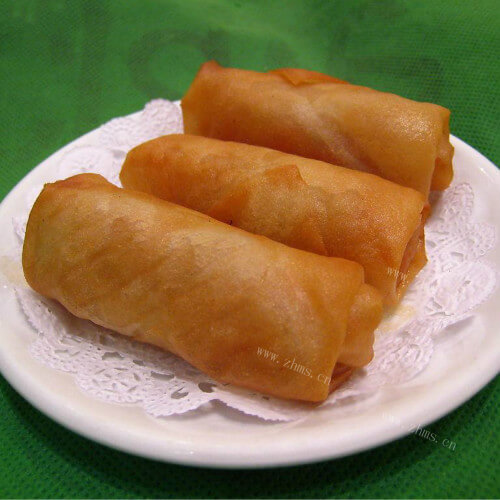 家常炸春卷