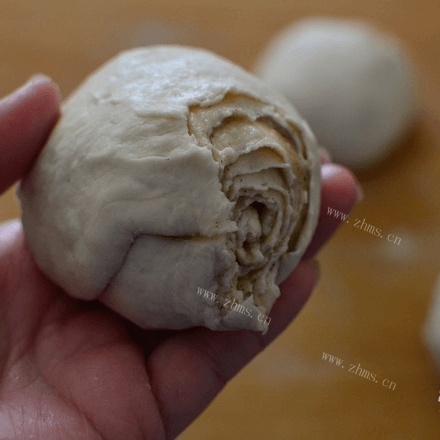 自制烤箱做烧饼的做法做法图解7)