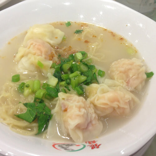 美味鱼腥草肉馅云吞