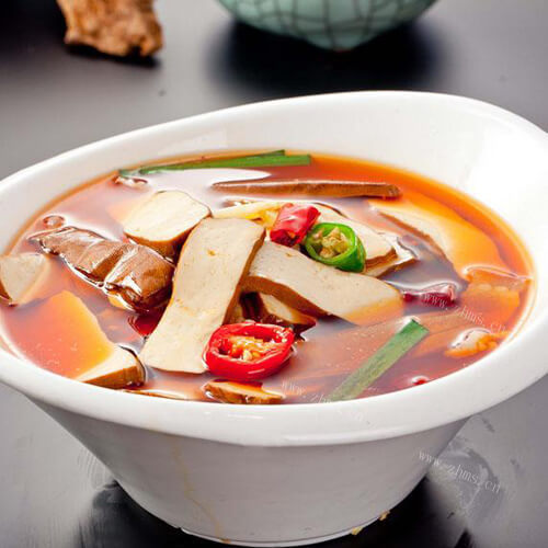 美味的煮豆干