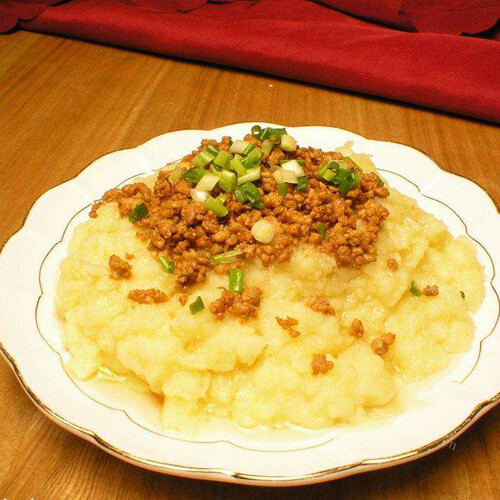 营养软糯肉肉土豆泥