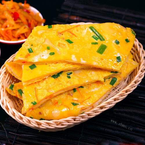 香喷喷的鸡蛋煎饼