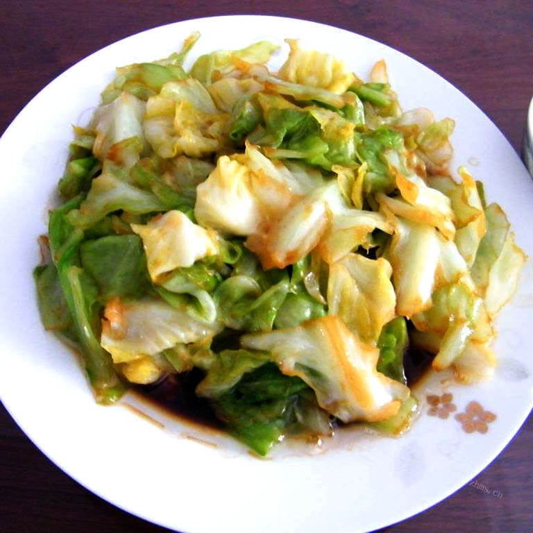 好吃的豉油包心菜