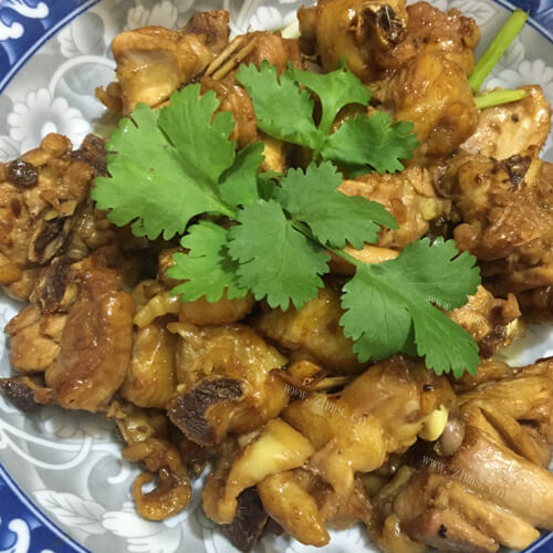 家常爆炒鸡肉
