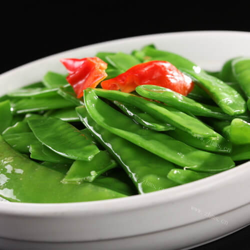 家常蒜蓉荷兰豆