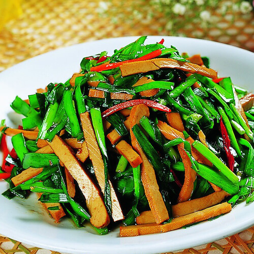 家常粤菜爆炒豆干