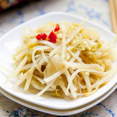 美味酸菜辣炒土豆丝