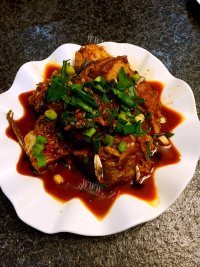 低脂明目香辣咸鱼块做法图解9)