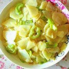 健康丝瓜土豆片